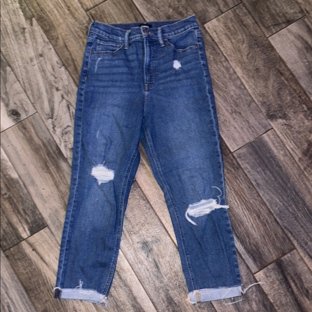 Express Distressed Jeans